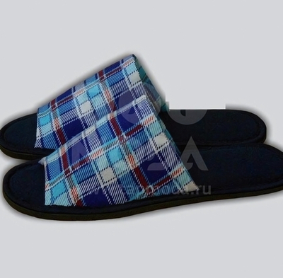 Тапочки домашние мужские «Канада», открытые, трикотаж, подклад бязь, 41р