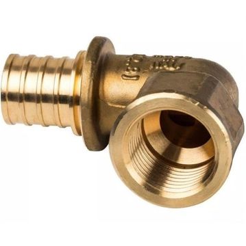 Угольник Ростерм 16xRp 1/2" ВР с внутренней резьбой латунный