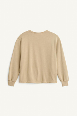 ZARA ЛОНГСЛИВ В ПОЛОСКУ, БЕЖЕВЫЙ