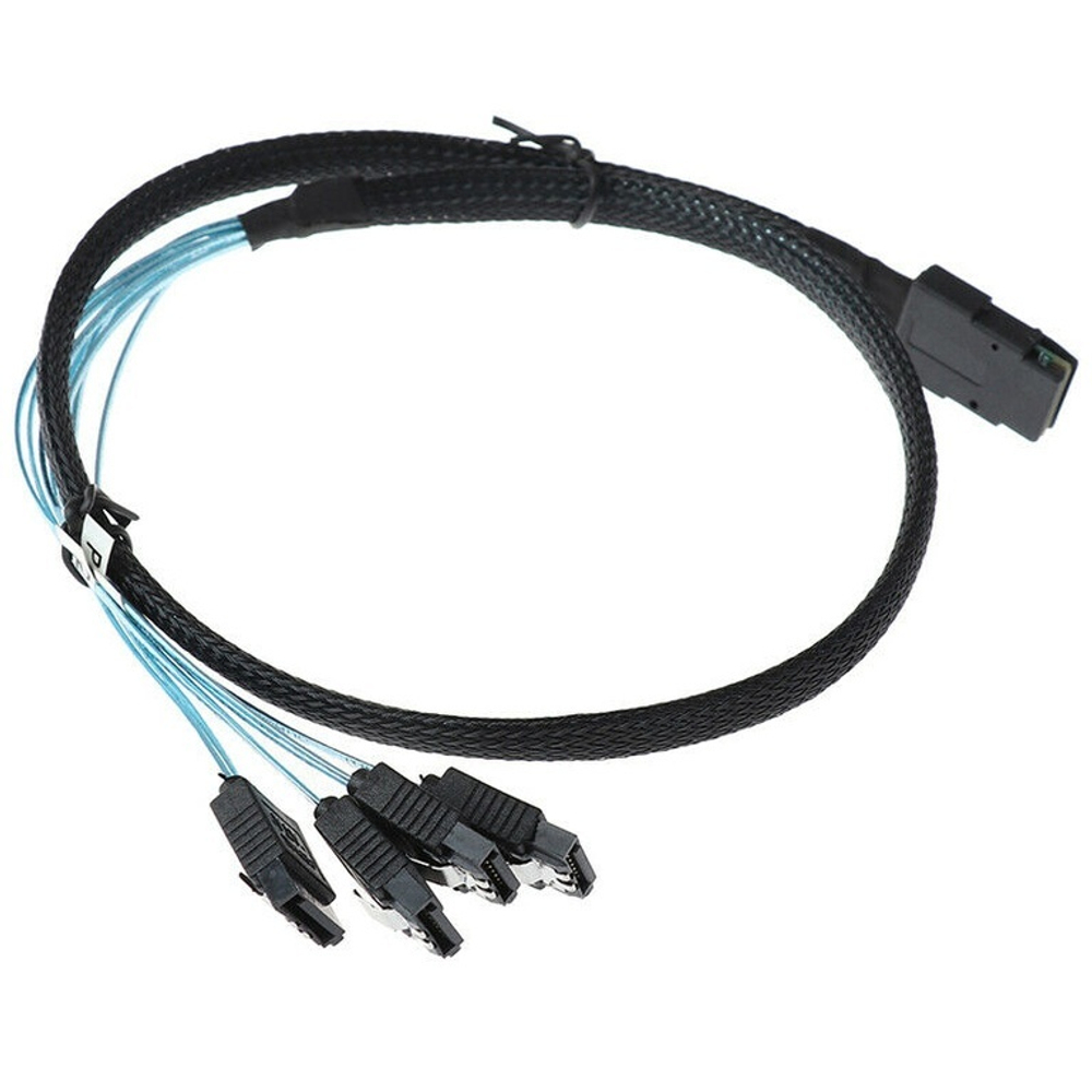 Кабель Mini SAS 36P SFF-8087 - 4 Sata mSAS-4SATA-0.5M 0.5 метра