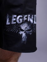 Шорты Legenda Череп Каратель черный