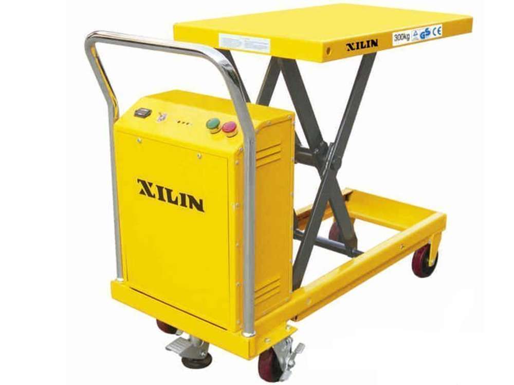 Стол подъемный передвижной 300 кг 300-900 мм XILIN DP30 электрический