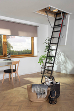 Лестница складная металлическая супертеплоизоляционная LMT