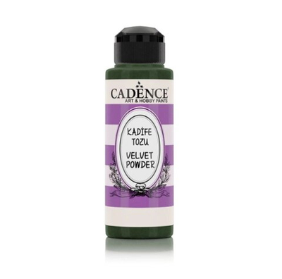 Бархатная пудра 153 зелёный