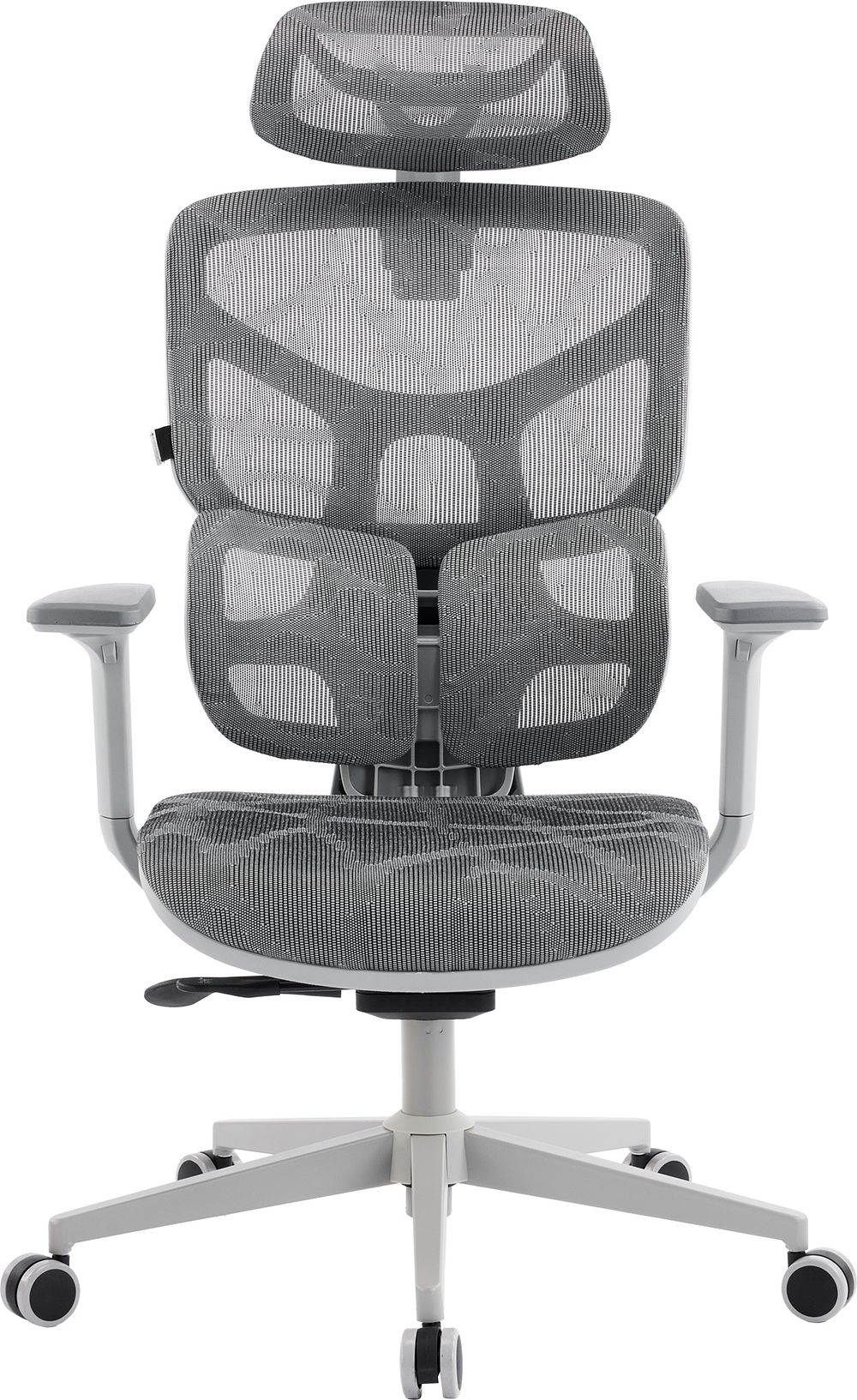 Эргономичное кресло Everprof Alfa Grey Сетка Серый