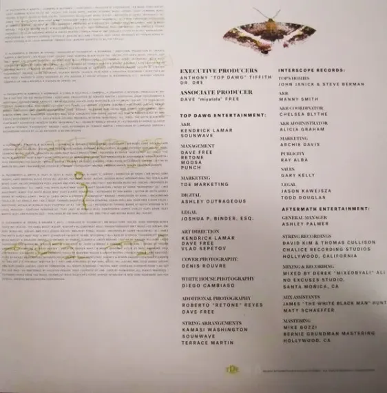 Kendrick Lamar - To Pimp A Butterfly