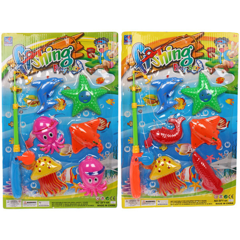 Набор для рыбалки «Рыбные истории», 7 предметов, 47.8*28.5*4 см