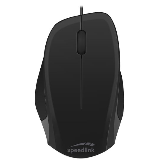 PC Мышь проводная Speedlink Ledgy Mouse USB, Silent, black-black (SL-610015-BKBK)