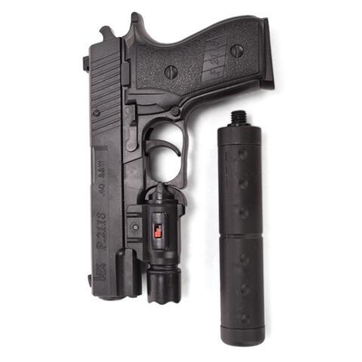 Пистолет пн. с лазером, пакет K2118-D+