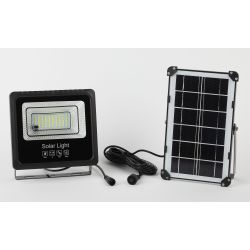 ЭРА Прожектор светодиодный уличный на солн. бат. 50W, 360 lm, 5000K, с датч. движения, ПДУ, IP65