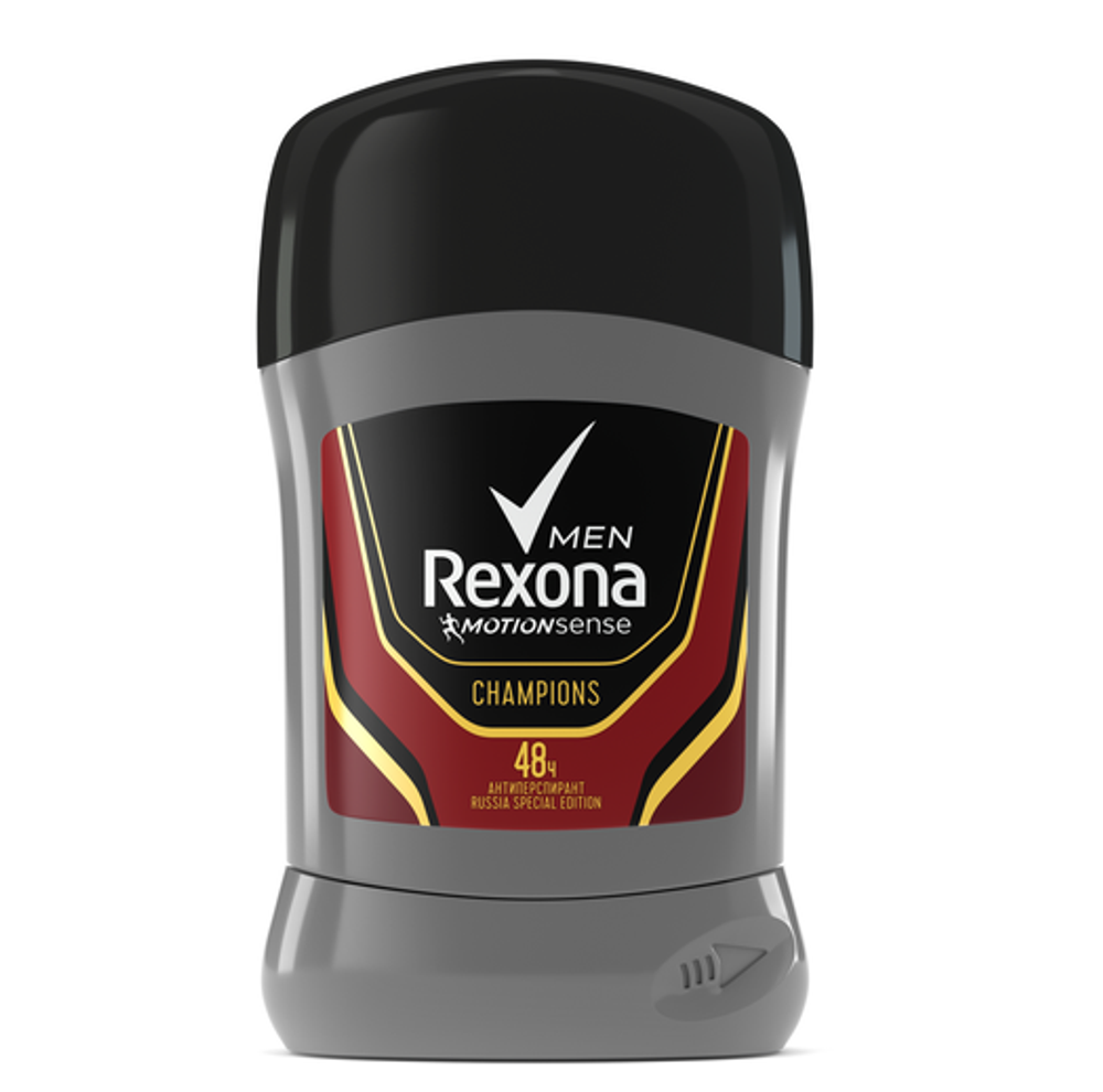 Rexona Men Дезодорант-антиперспирант стик Champions, 50 мл