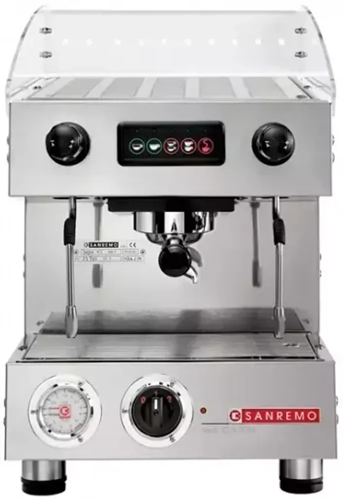 Кофемашина Sanremo Capri SAP DLX (полуавтомат) 1гр. чёрная