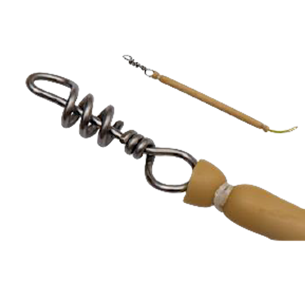 Амортизатор SpearDiver линя с Карабином Спираль 15см ---