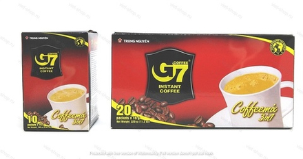 Растворимый кофе G7, 3 в 1 (coffemix)