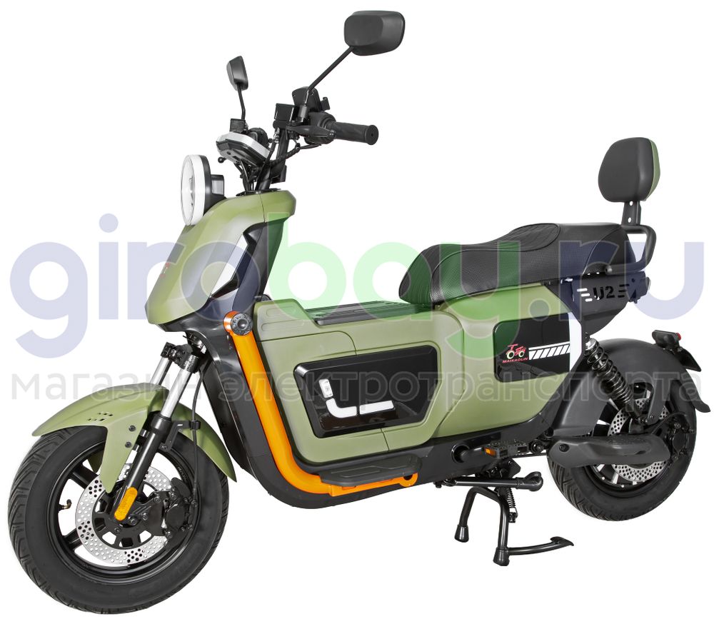 Электроскутер MAIKAOLIN U2 PRO 1500W (60V/70Ah) - Зелёный фото №1