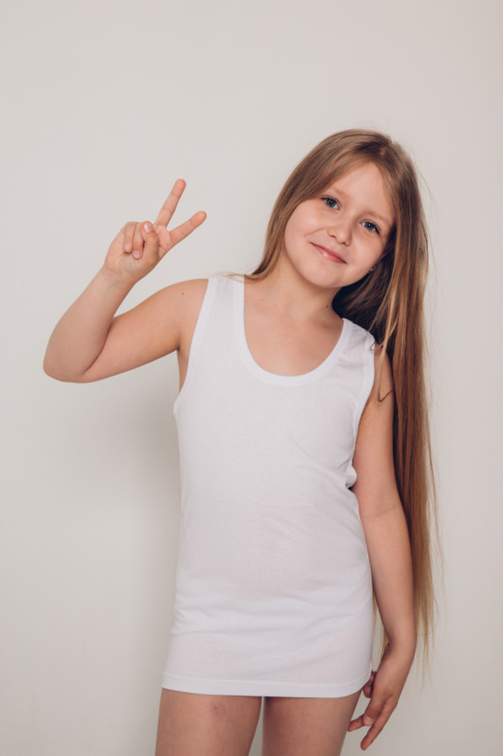 101/1 Майка детская белая (30)