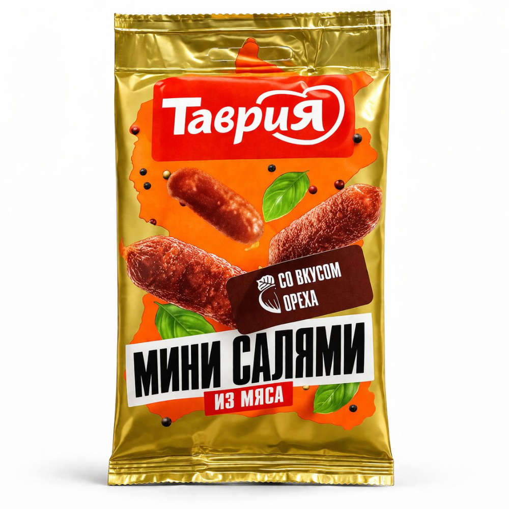 Мини Салями Таврия со вкусом ореха 50 гр