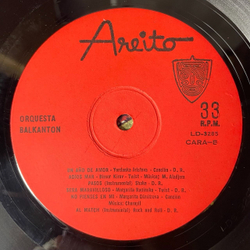 Винтажная виниловая пластинка LP Orquesta Balkanton (Куба 1973)