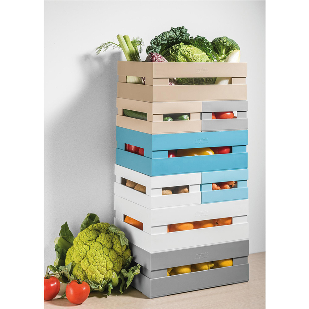 Ящик для хранения tidy&store, 22,4х5,4х8,7 см, светло-серый