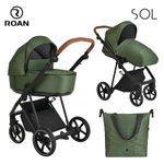 Детская коляска Roan Sol 2 в 1 RSL/1013 Boho Green