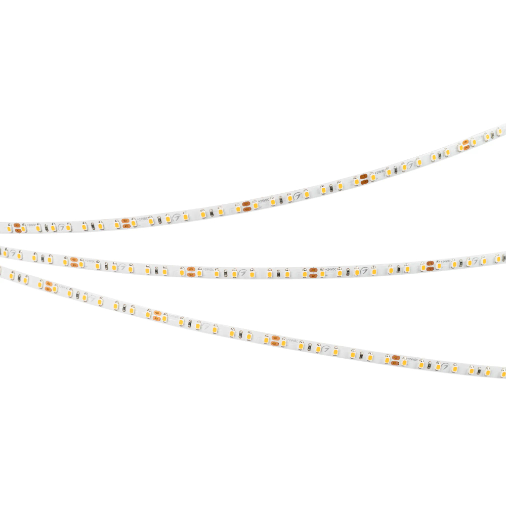 Светодиодная лента MICROLED-M182-4mm 24V Warm3500 (10 W/m, IP20, 2216, 5m) (Arlight, узкая) 040540