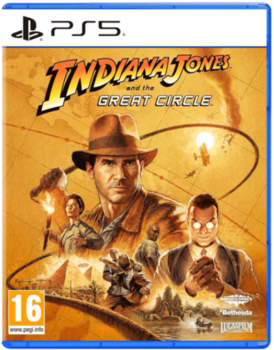 Игра Indiana Jones and the Great Circle (Индиана Джонс и великий круг) (Русская версия) для PlayStation 5