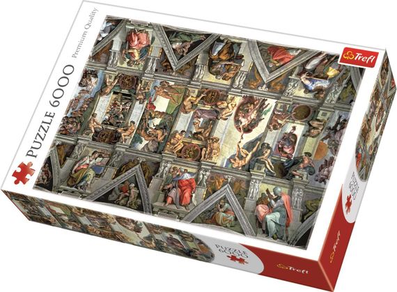 Puzzle - &quot;6000&quot; - Sistine Chapel ceiling / Bridgeman