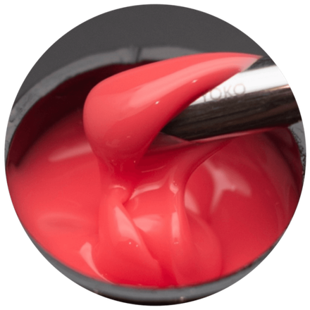 Гель моделирующий самовыравнивающийся цветной Вишня 15мл,ОПЦИЯ