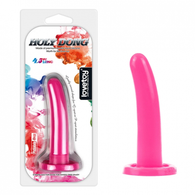 Фаллоимитатор Lovetoy Holy Dong (14,5×3 см) розовый