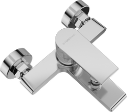 Смеситель для ванны с душем STWORKI Колдинг S32100CR + Душевой гарнитур Ольборг S20190CR, хром