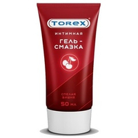 Интимная смазка на водной основе Спелая Вишня Torex 50мл