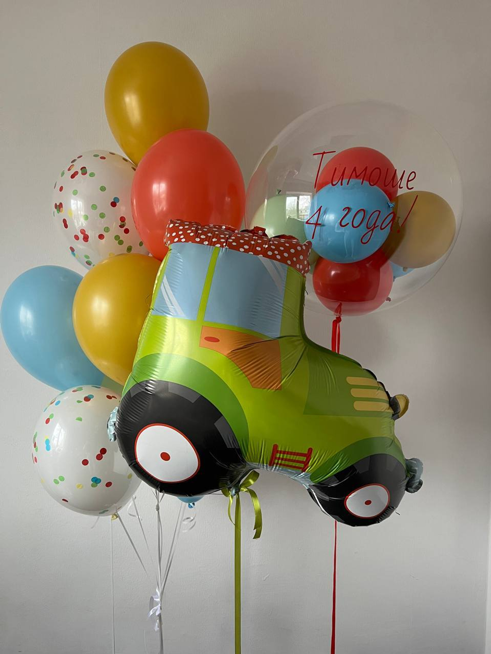 Г ФИГУРА Трактор зеленый