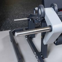 D960 Разгибание ног сидя, рычаги серые