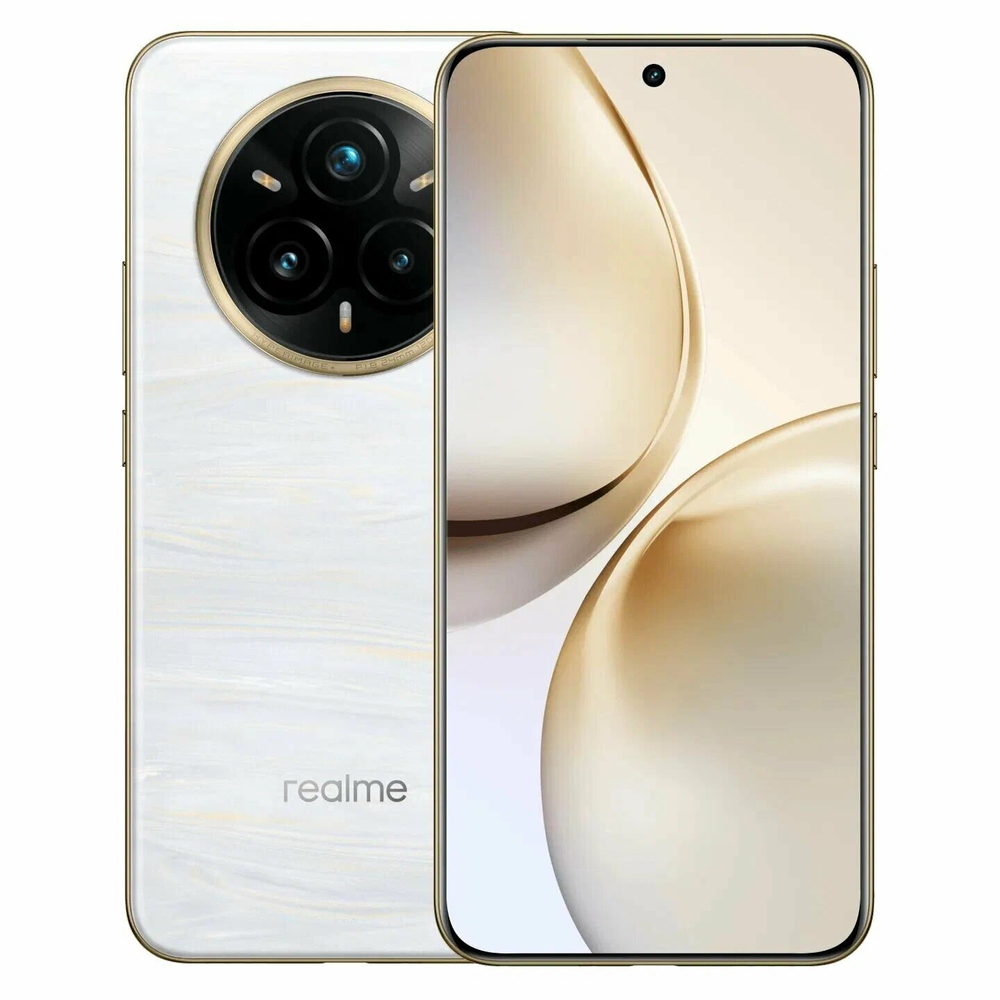Смартфон Realme 14 Pro Plus 8/256 GB, 2 SIM, Ростест, Pearl White