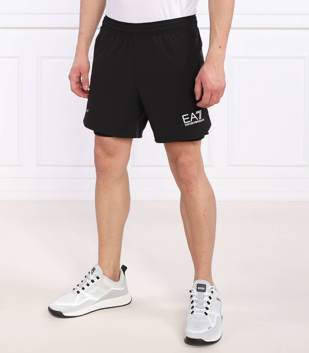шорты EA7 - черный(3RPS04 PNBXZ)