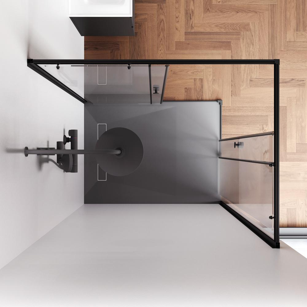 Душевое ограждение 120x90 см, без поддона AM.PM X-Joy W94G-403-120290-BT1K