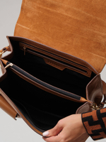 Кожаная сумка Deboro 31104 коричневый лист