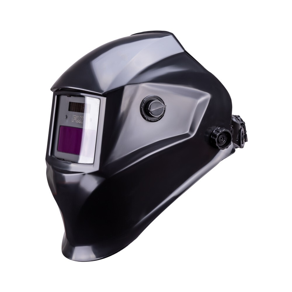 Маска сварщика FOX 2 черная (ф-р АСФ 4/9-13 с внеш. рег.) без коробки