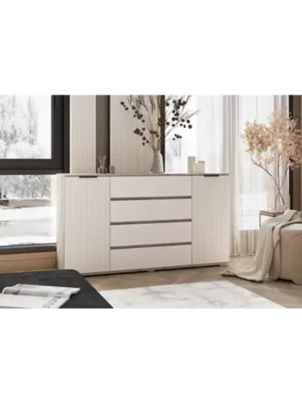 Комод для одежды Кашемир 3 ящика, 160х45х90 см