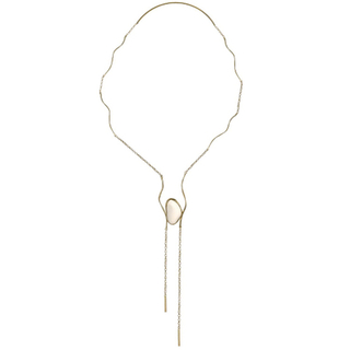 Колье белое