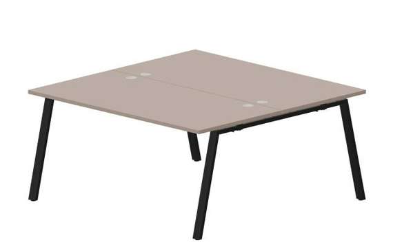 Составной стол Arena на 2 рабочих места 1580х1566х750мм (4 громмета)