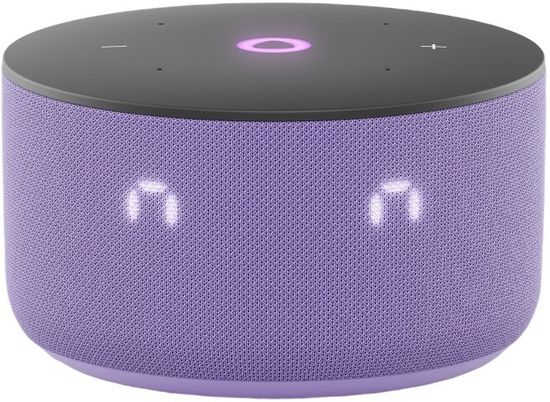 Умная колонка Яндекс Мини 3 с часами, лиловый