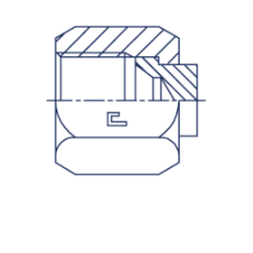 Заглушка V (Г) JIC 1.7/8