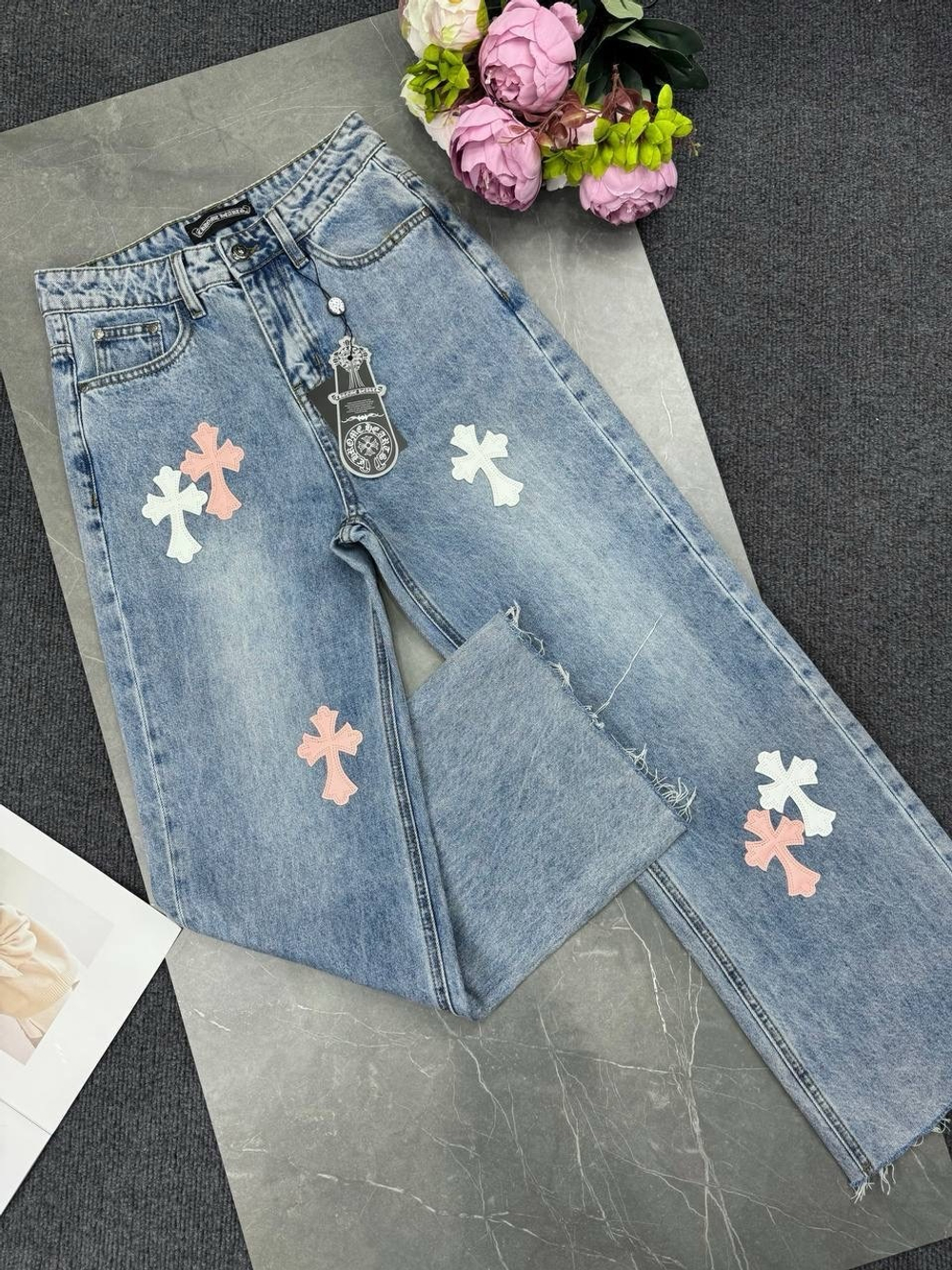 Джинсы Chrome Hearts
