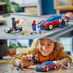 OUTLET LEGO Marvel Super Heroes - Гоночный автомобиль Спайдер-Мэна и Зеленого Гоблина 76279