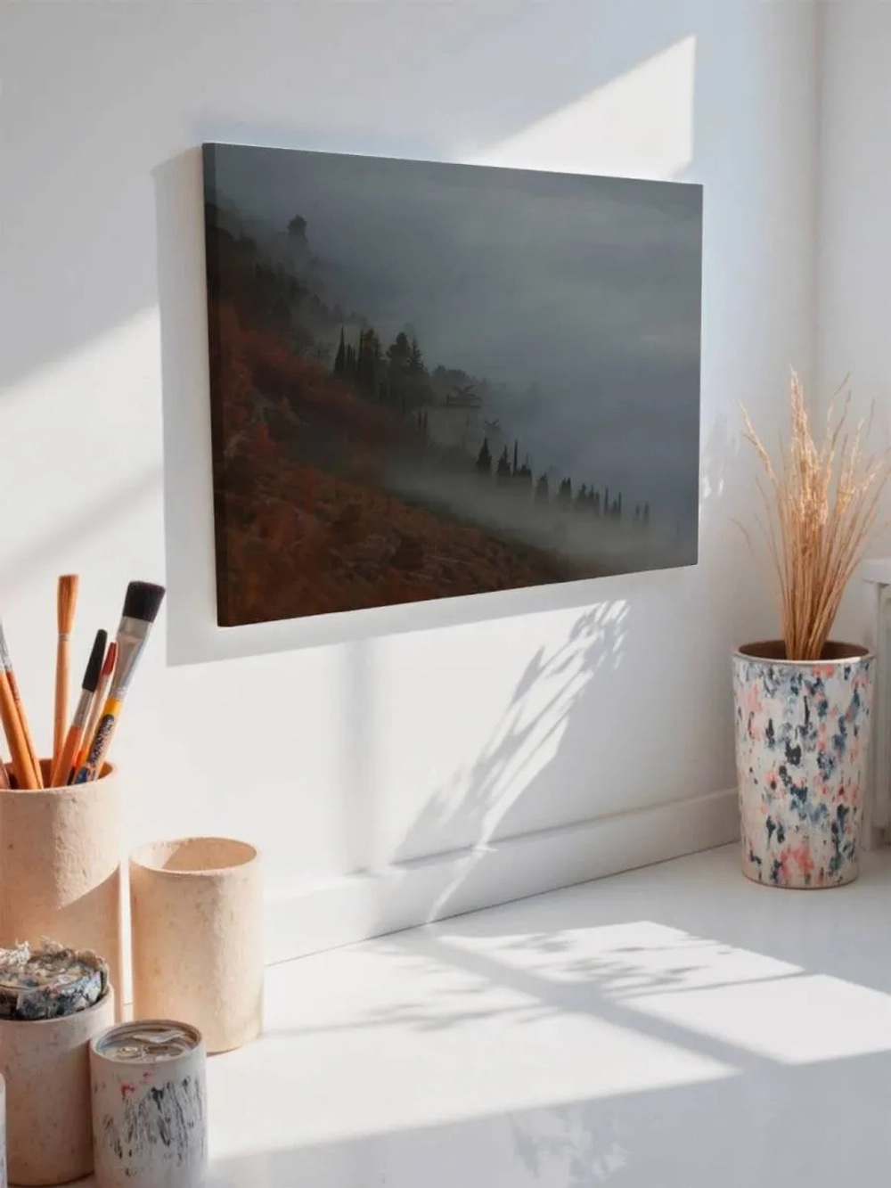 Картина на стену 40 X 50 Туман