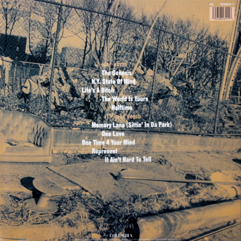 Nas / Illmatic (Clear Vinyl)(LP)