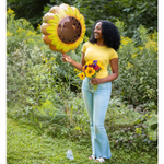 Фольгированный шар-фигура «Подсолнух», 53 см