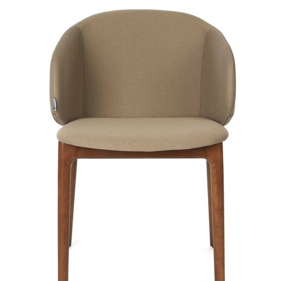 Стул Dolan деревянный цвет орех/коричневый