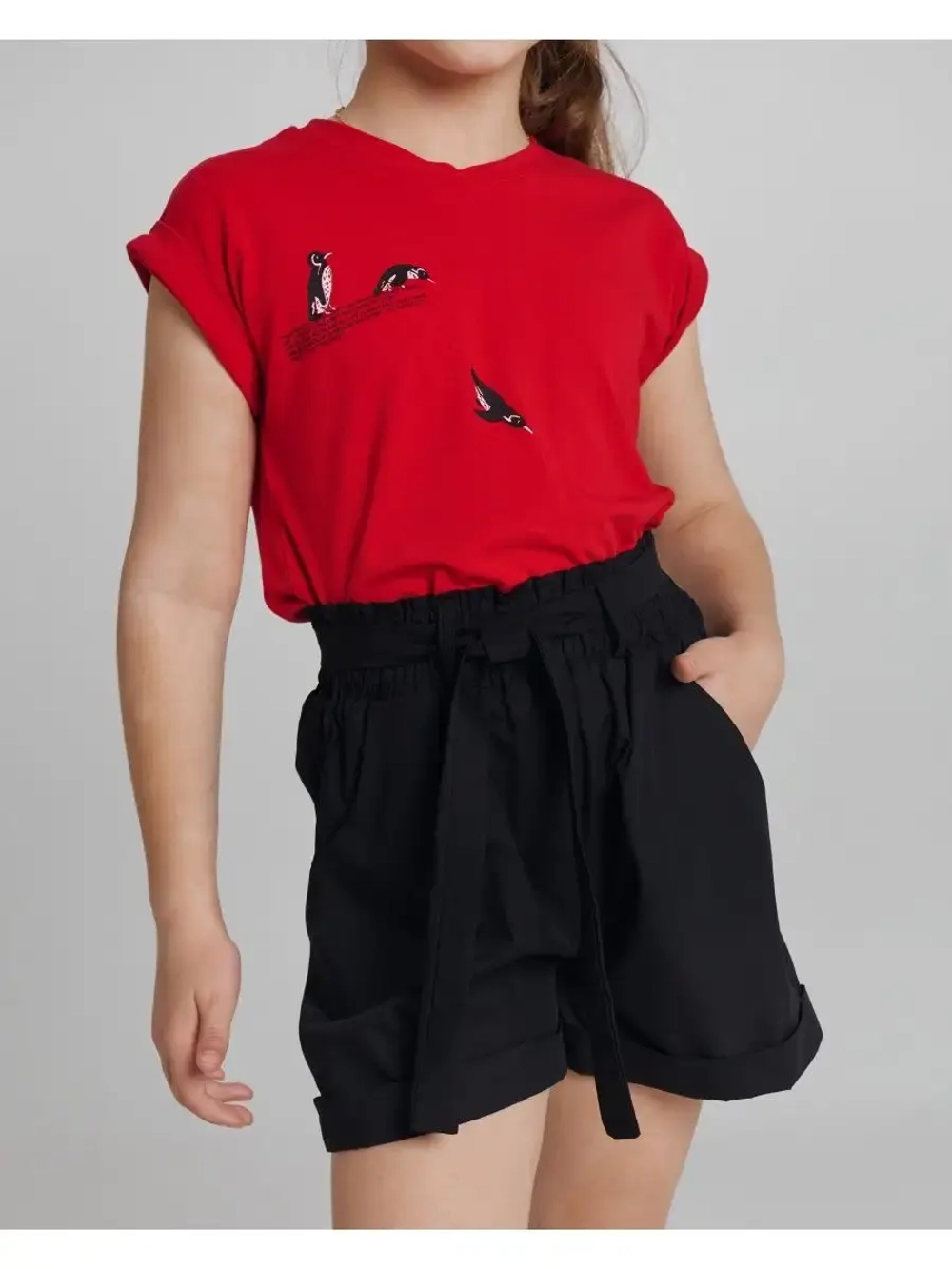 Футболка для девочки хлопковая